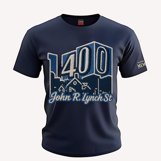 "Legacy 1400" Commemorative Tee (DTF Embroidery)