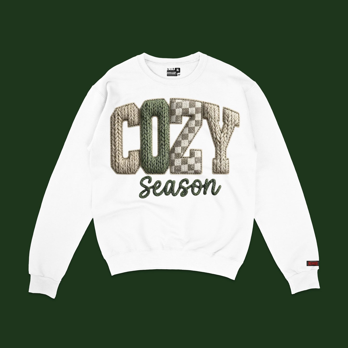 Cozy Season” Crewneck Sweater